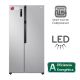 LS51BPP - Refrigeradora Side By Side, No Frost, Panel Led Táctil, Plateado 508Lt LG