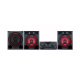CK57 - Mini Componente 1100W, Multi Bluetooth, 2 Entradas Usb, Mp3,Karaoke, Xboom, Efectos Dj LG