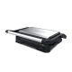 CRISPY&CO II - Parrilla Electrica Grill + Plancha de Asar, 1000W Placas Antiadherentes, Acero/Negro Taurus