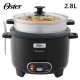 CKSTRC15DFBLK 053 - Olla Arrocera, 3 en 1, De 2.6Lt (15Tazas), Función Sofrito, C/Vaporera, Negro Oster