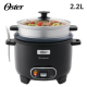 CKSTRC12DFBLK 053 - Olla Arrocera, 3 en 1, De 2.2Lt (12Tazas), Función Sofrito, C/Vaporera, Negro Oster