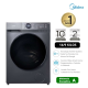 MF200D140WB/T-PE - Lavaseca Inverter Carga Frontal Titanium 14/9Kg Midea