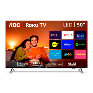 50U6125 - Televisor Led 4K UHd Smart Roku 50" Aoc