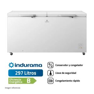 CI-420BL - Congelador Horizontal 420Lt Blanco Indurama