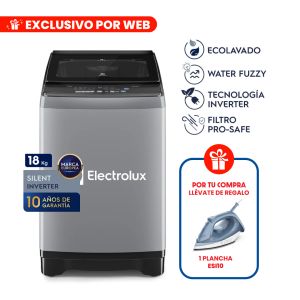 EWIP18F2XSWG - Lavadora Inverter 18.5Kg Silver Electrolux