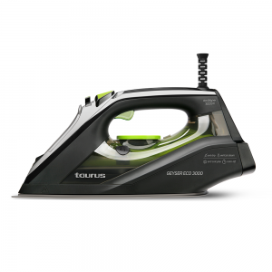 GEYSER ECO 3000 - Plancha de ropa eléctrica a vapor 3000W, antigoteo, apagado automático Taurus