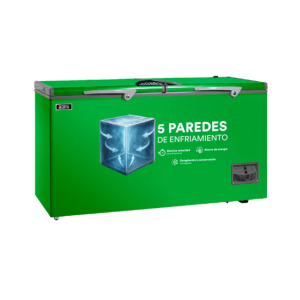 TFI-4402GR - Congelador Horizontal 440Lt Verde Ilumi