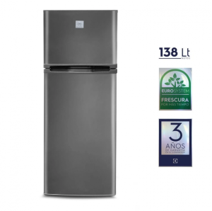 ERT18G2HNI - Refrigeradora inox 138 lt Electrolux