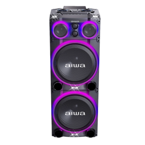 AWPOC15 - Torre de Sonido 4000W Negro Aiwa