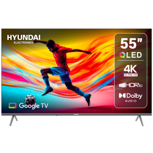 HYLED5529QG - Televisor Qled UHD 4K Google TV 55" Hyundai